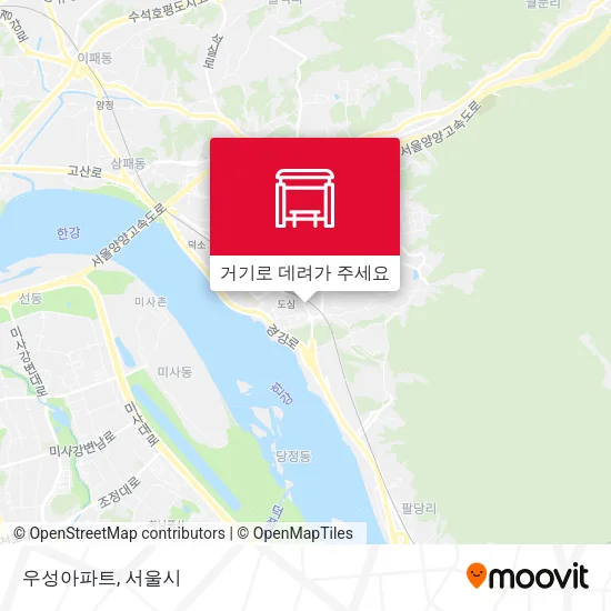 우성아파트 지도