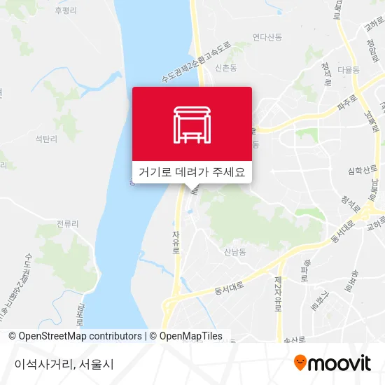 이석사거리 지도