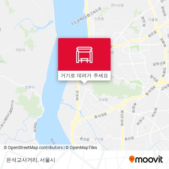 은석교사거리 지도