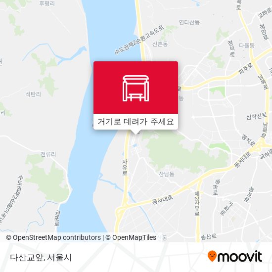 다산교앞 지도