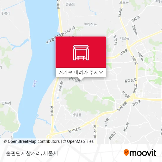출판단지삼거리 지도