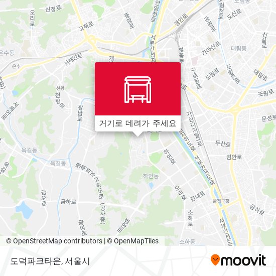 도덕파크타운 지도