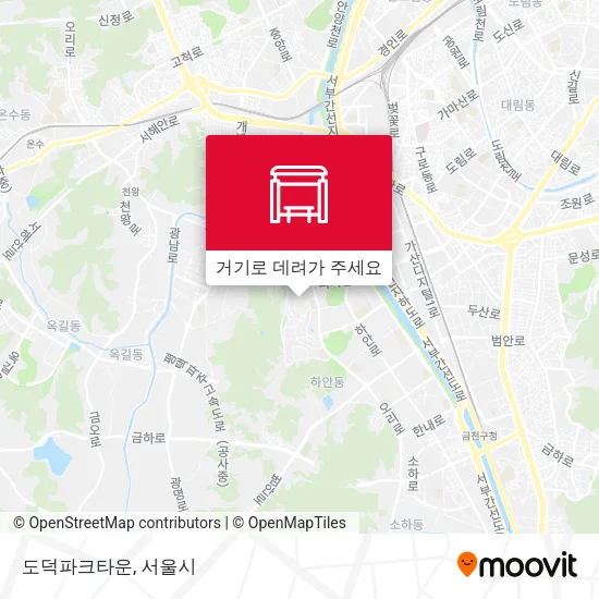 도덕파크타운 지도