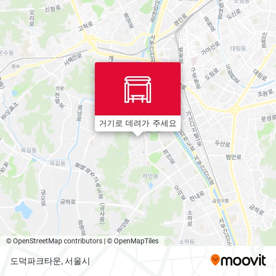 도덕파크타운 지도