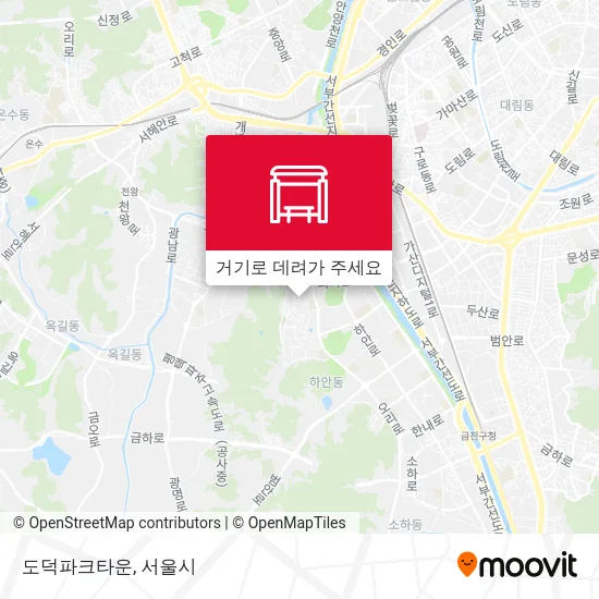 도덕파크타운 지도