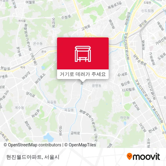 현진월드아파트 지도