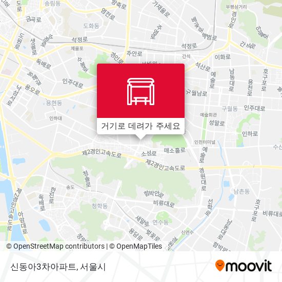 신동아3차아파트 지도