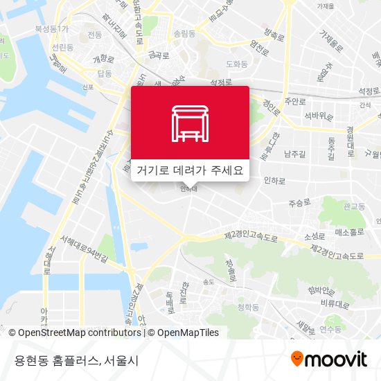 용현동 홈플러스 지도