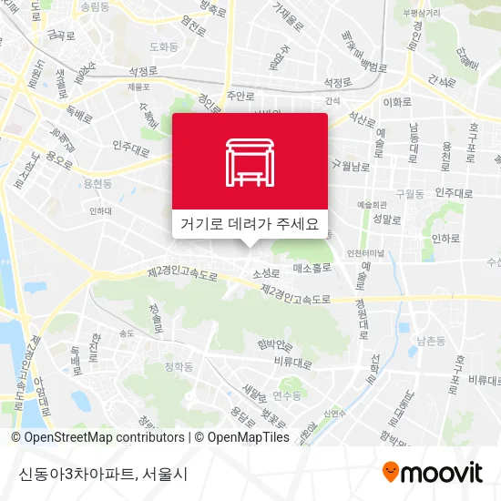 신동아3차아파트 지도