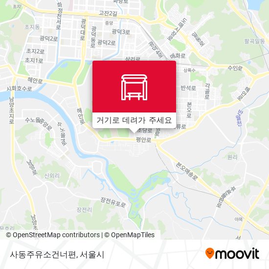 사동주유소건너편 지도