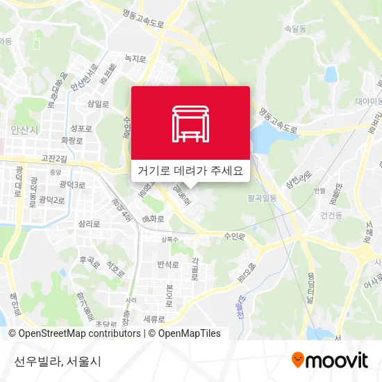 선우빌라 지도