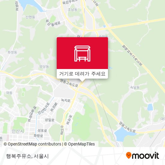 행복주유소 지도
