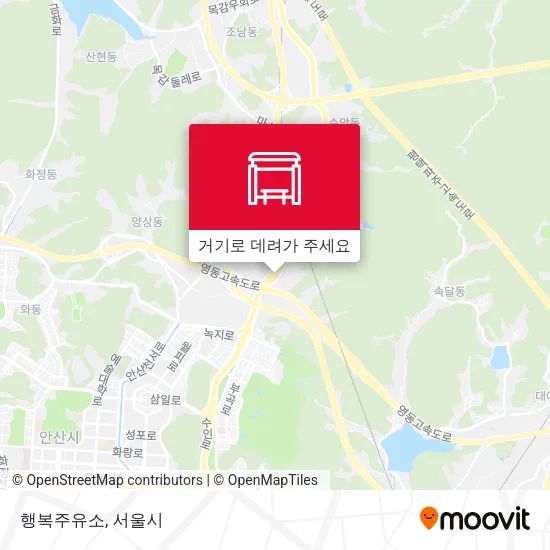 행복주유소 지도