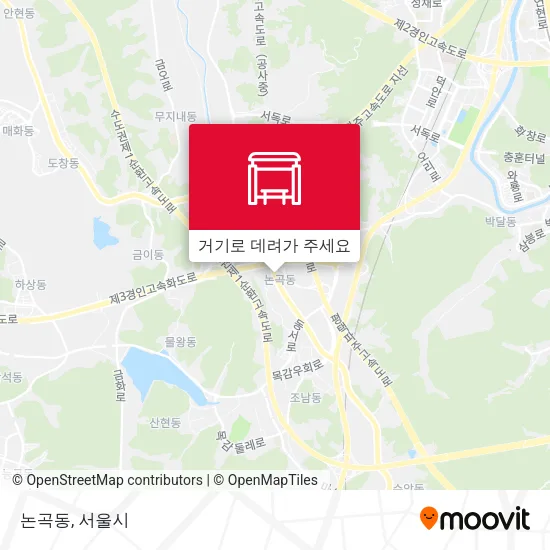 논곡동 지도