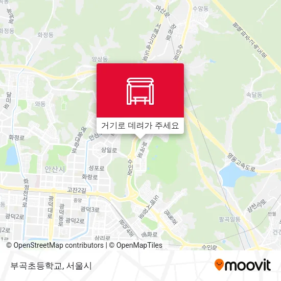 부곡초등학교 지도