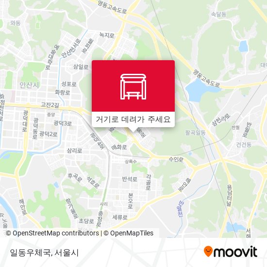 일동우체국 지도