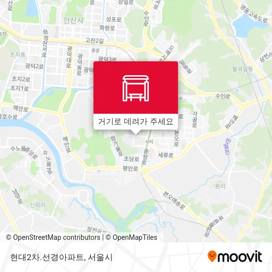 현대2차.선경아파트 지도