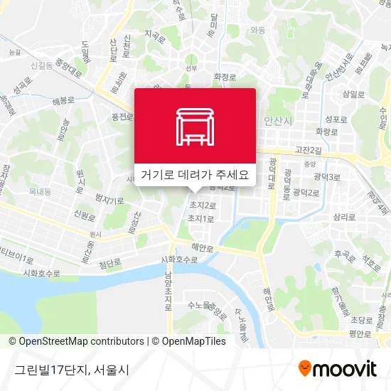 그린빌17단지 지도