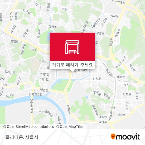폴리타운 지도