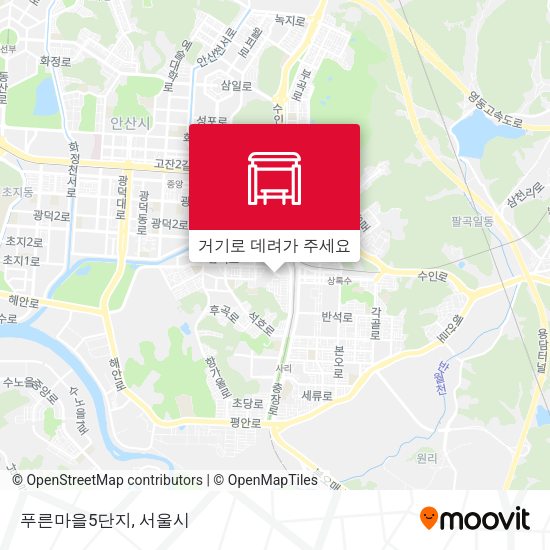 푸른마을5단지 지도