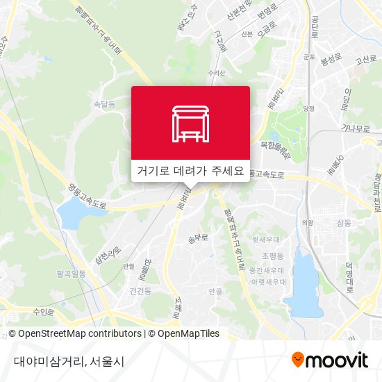 대야미삼거리 지도