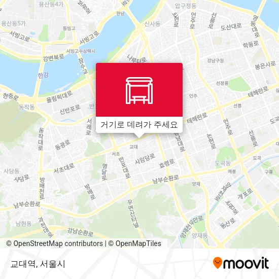 교대역 지도