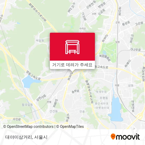 대야미삼거리 지도