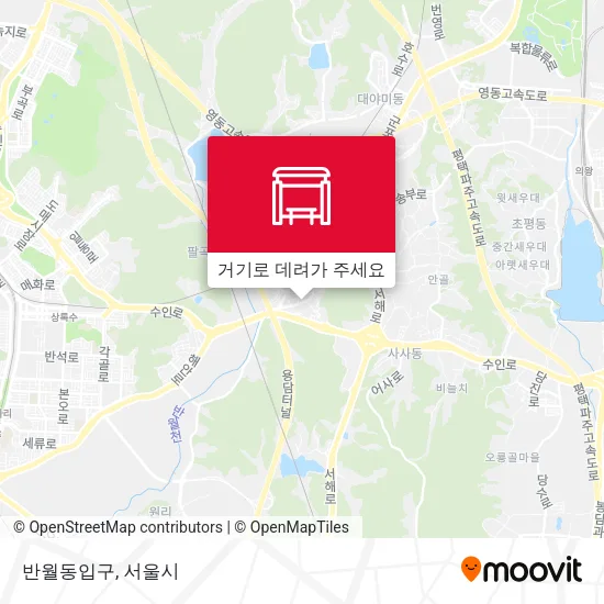 반월동입구 지도