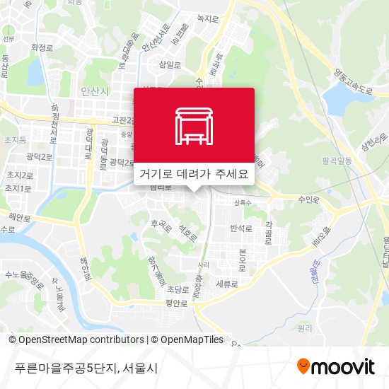 푸른마을주공5단지 지도