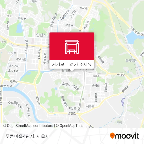 푸른마을4단지 지도