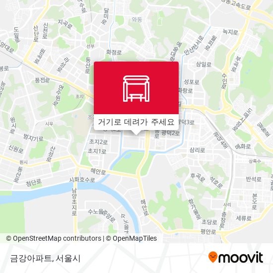 금강아파트 지도