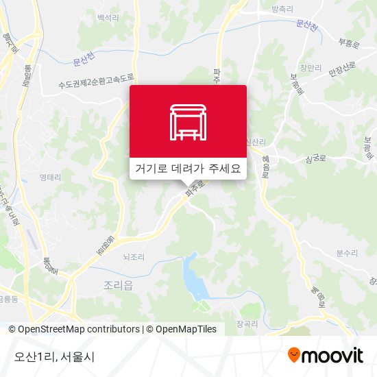 오산1리 지도