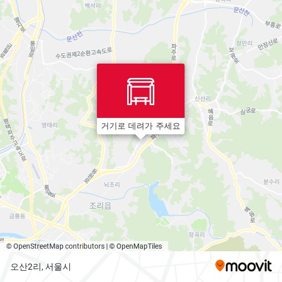 오산2리 지도