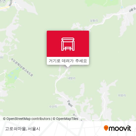 고로쇠마을 지도