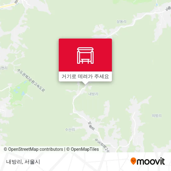 내방리 지도
