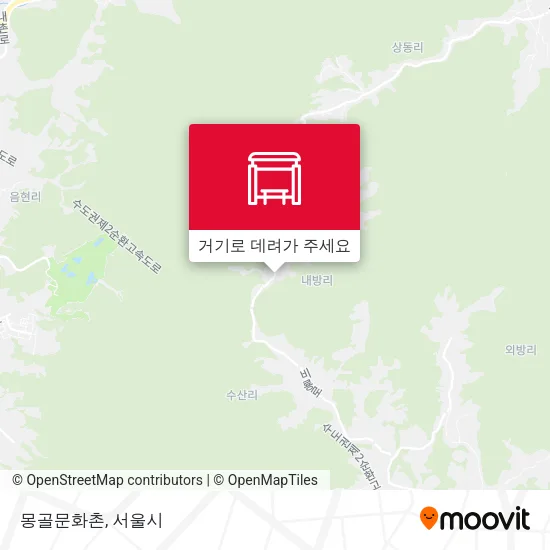 몽골문화촌 지도