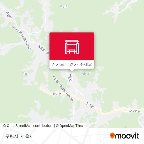 무량사 지도