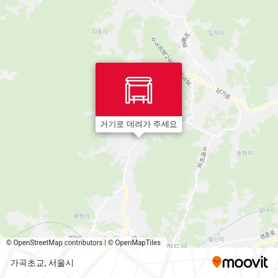 가곡초교 지도