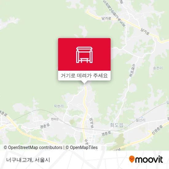 너구내고개 지도