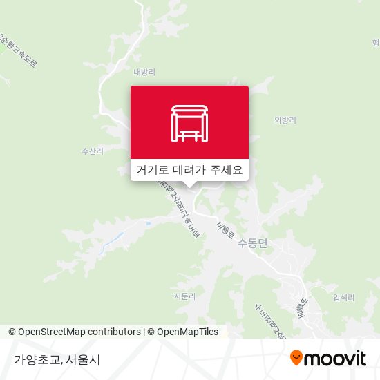 가양초교 지도