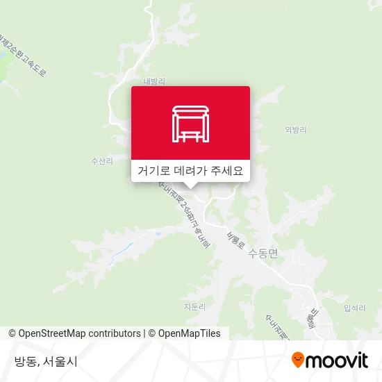 방동 지도