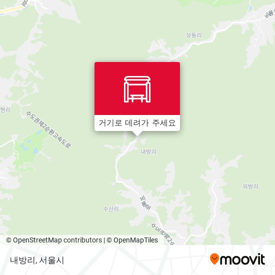 내방리 지도