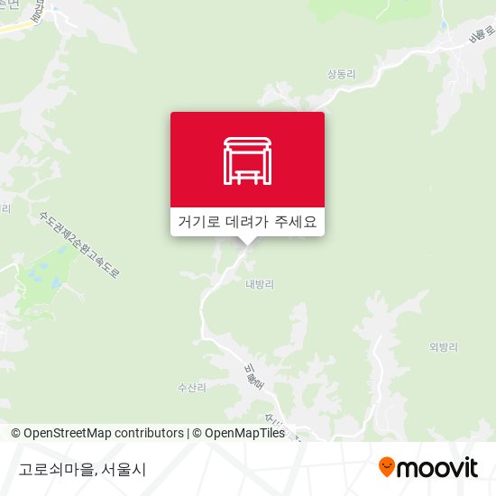 고로쇠마을 지도