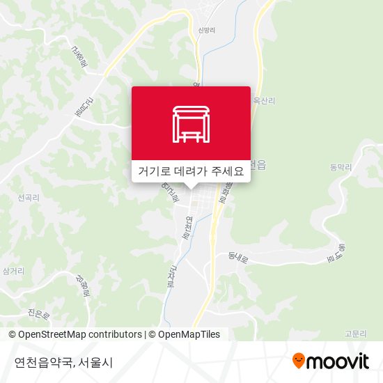 연천읍약국 지도