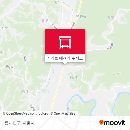 통재입구 지도