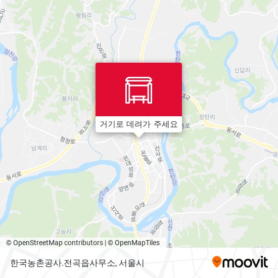 한국농촌공사.전곡읍사무소 지도