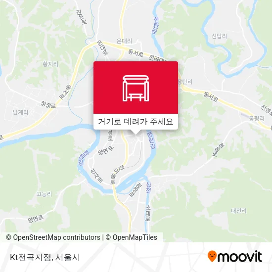 Kt전곡지점 지도