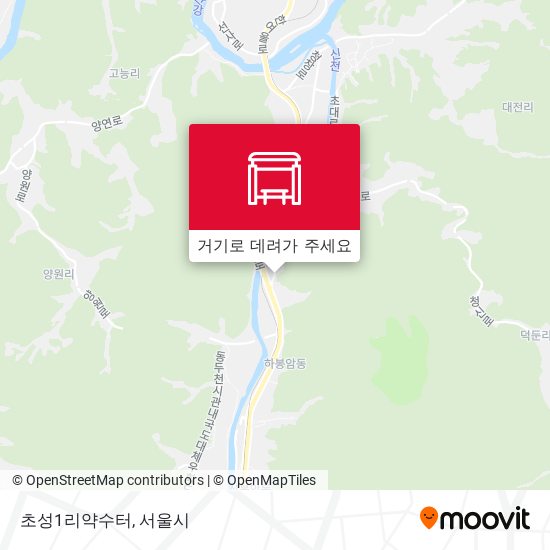 초성1리약수터 지도