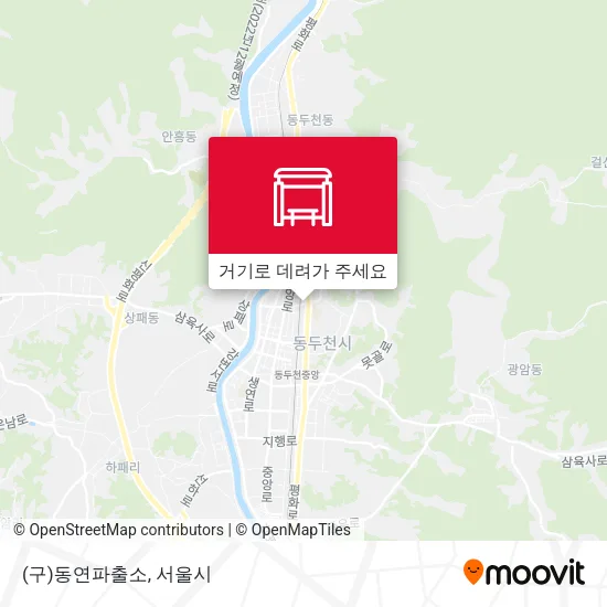 (구)동연파출소 지도