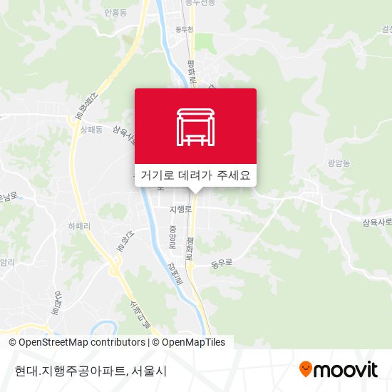 현대.지행주공아파트 지도